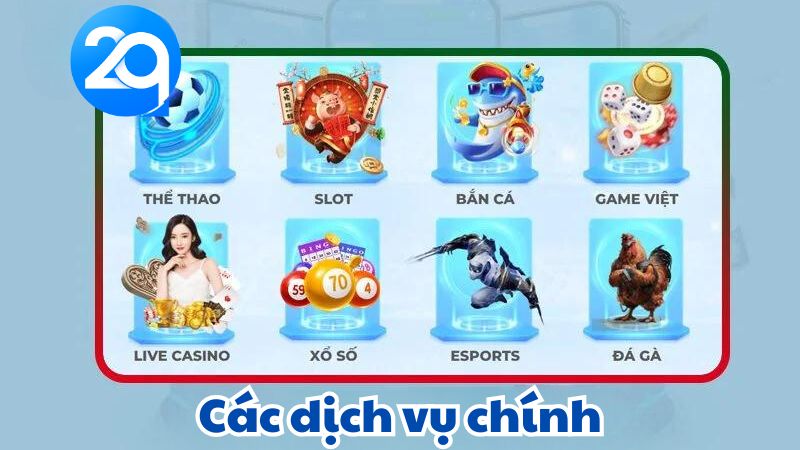 Các dịch vụ chính